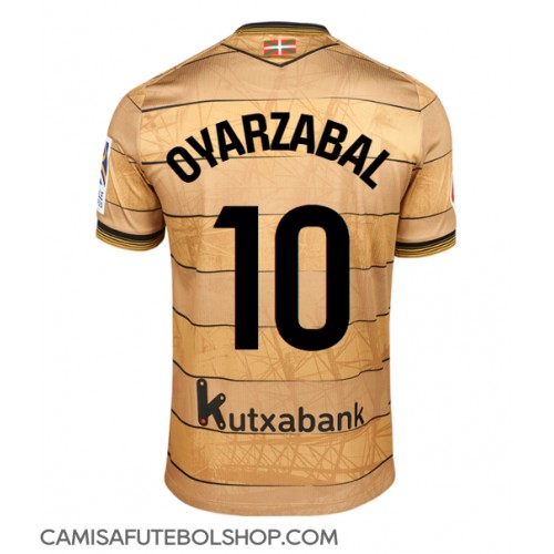 Camisa de time de futebol Real Sociedad Mikel Oyarzabal #10 Replicas 2º Equipamento 2024-25 Manga Curta